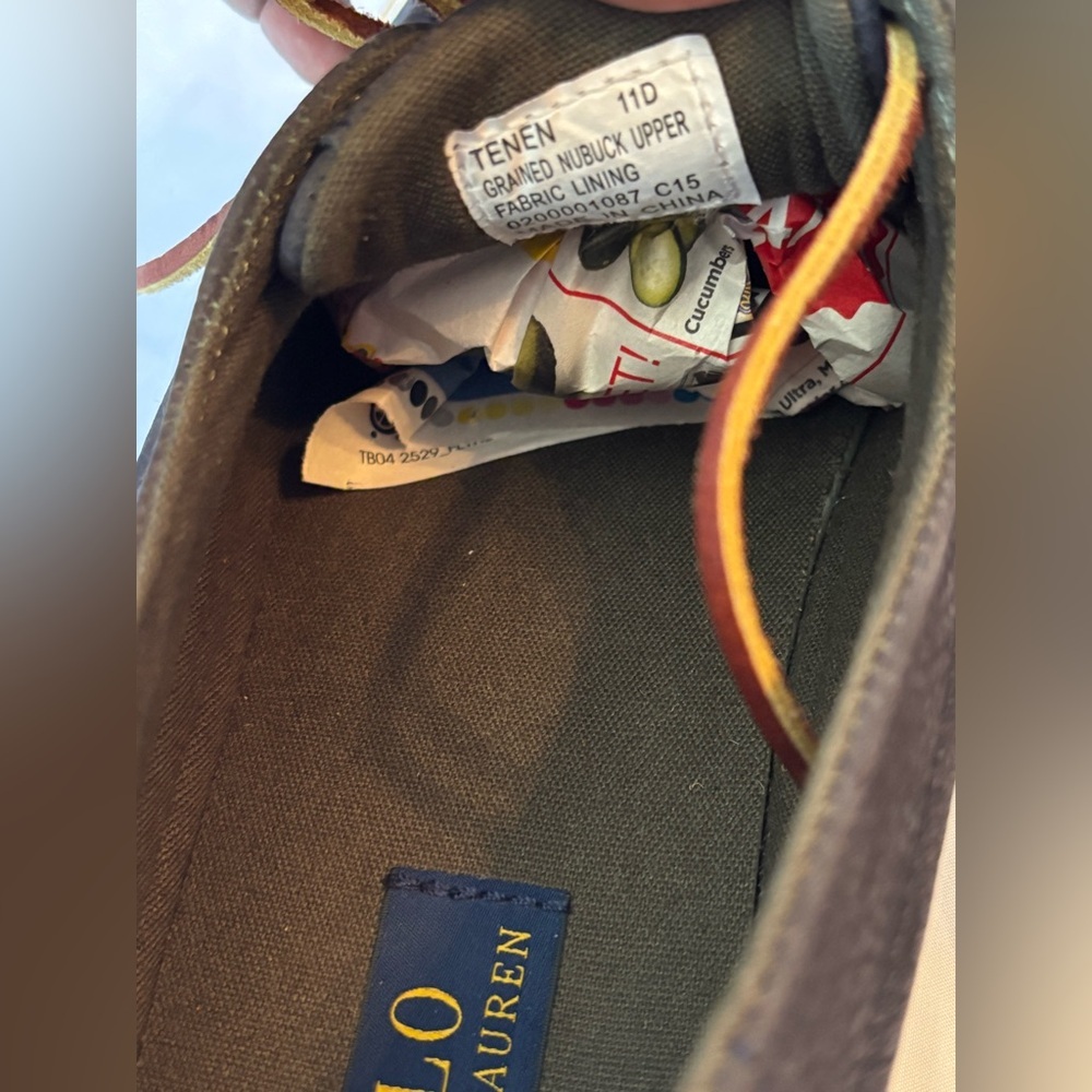 ๐ฅ ๐ฅ Polo Ralph Lauren Navy Boat Shoes #11D๐ฅ ๐ฅExcellent condition Box #C - Picture 7 of 17